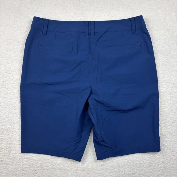 OAKLEY Honors Performance Mens Shorts Size 34 Blue Stretch Golf Lightweight EUC - Picture 3 of 10